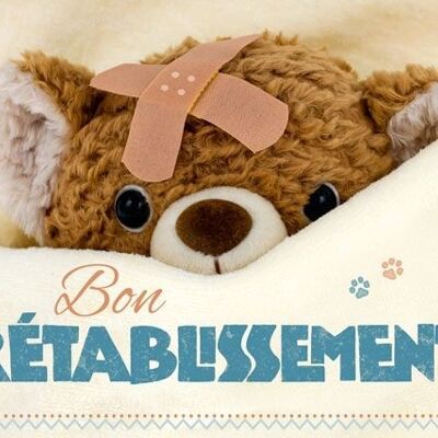 Postal - Bon rétablissement