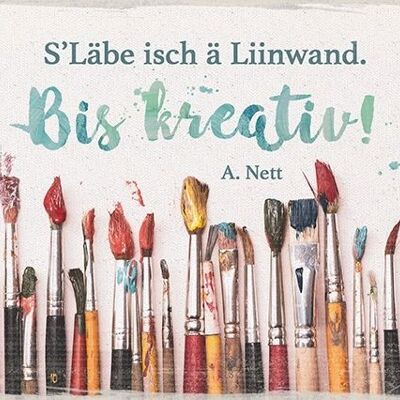 Postcard - Creative (Swiss German)