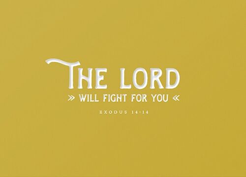 Craft Card - The Lord will fight