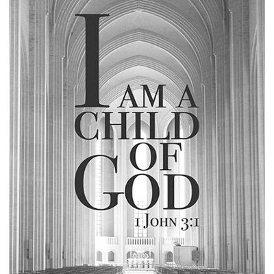 Poster b/w - Child of God