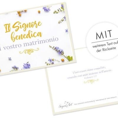 Carte double - Il Signore benedica