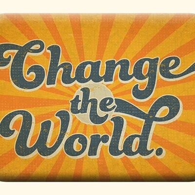 Mag Blessing - Changer le monde (orange)
