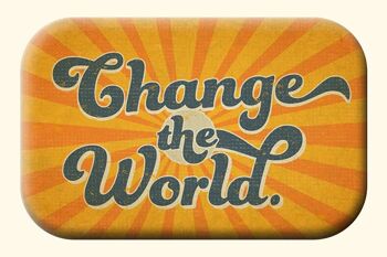 Mag Blessing - Changer le monde (orange)