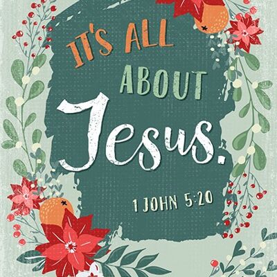 Postcard - All about Jesus