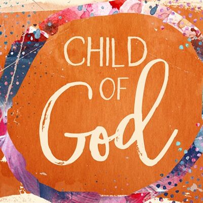 Mini - Child of God (orange)