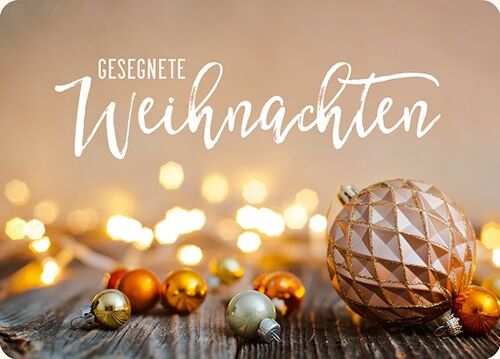 Big Blessing - Gesegnete Weihnachten (Kugeln)