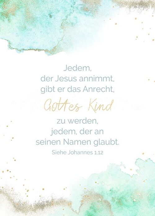 Big Blessing Gold - Gottes Kind zu werden