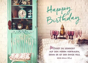 Carte postale - Joyeux anniversaire - Puissiez-vous