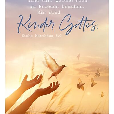 Postkarte - Kinder Gottes