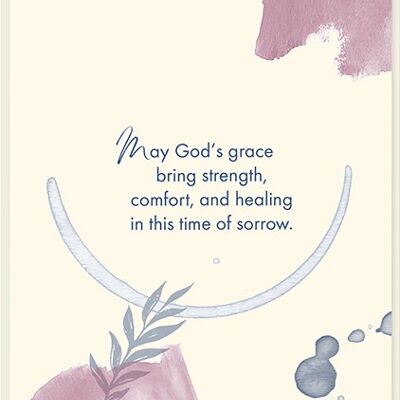 Doppelkarte Collage - May God's grace