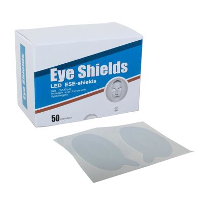 Protectores oculares desechables LED / Microdermoabrasión (Caja de 50 pares)