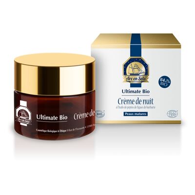 Crema de noche o día para pieles secas Ultimate Bio