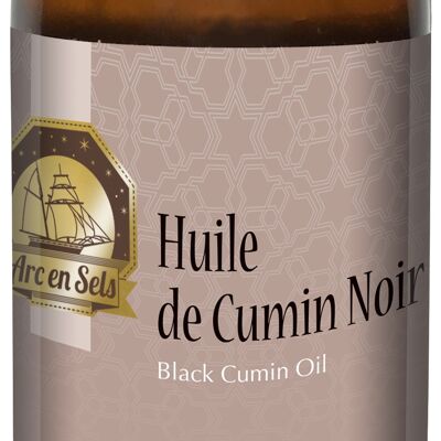 Huile de cumin noir 200 ml Arc en Sels