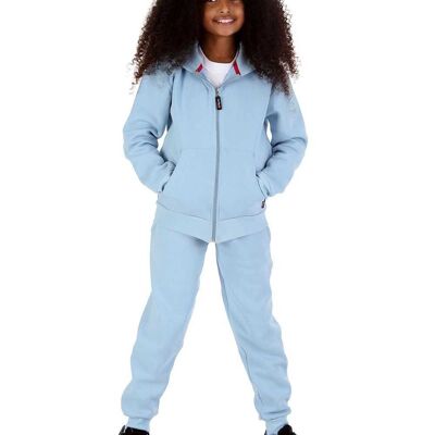 Trendy Toggs Kids Fleece Zip Up Denim Tracksuit , 16