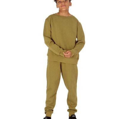 Trendy Toggs Kids Olive Green Original Tracksuit , 14