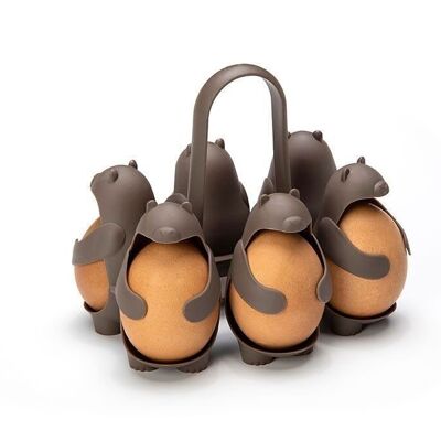 Eggbears Eierhalter Servieren