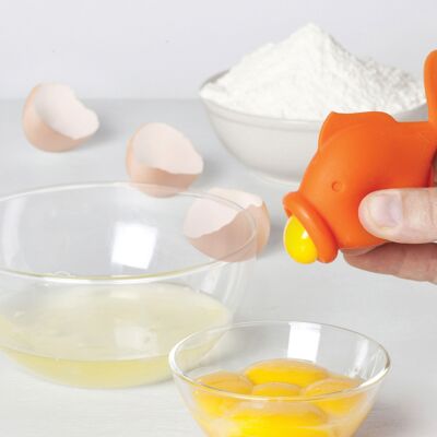 YolkFish Egg Separator | Practical egg yolk separator