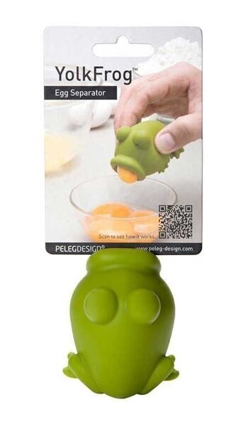 Séparateur d'œufs YolkFrog | Séparateur de jaune d'œuf pratique 6