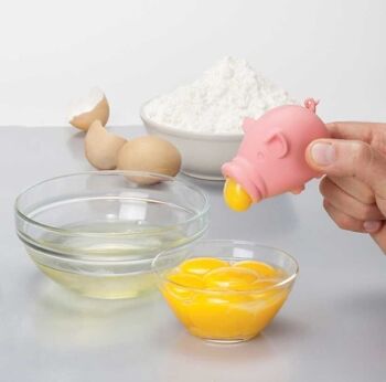 Séparateur d'œufs YolkPig | Séparateur de jaune d'œuf pratique 4