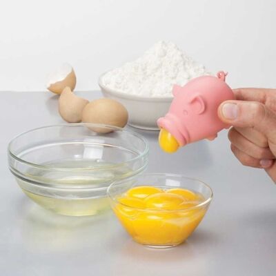 Séparateur d'œufs YolkPig | Séparateur de jaune d'œuf pratique