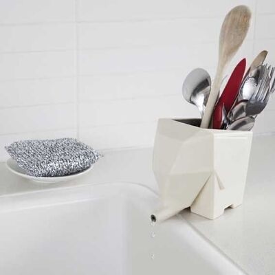 Jumbo drainer for cutlery cream