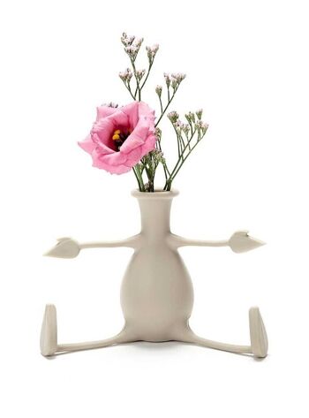 Vase Florino en pierre avec bras et jambes flexibles 6