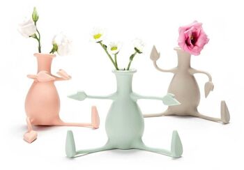 Vase Florino menthe avec bras et jambes flexibles 8