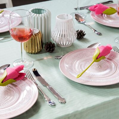 Set di 4 portatovaglioli Bloom in confezione singola