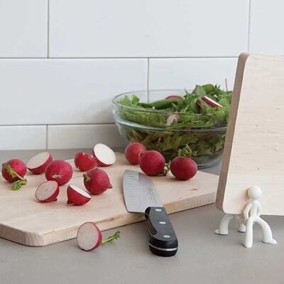 Board Brothers cutting board holder white