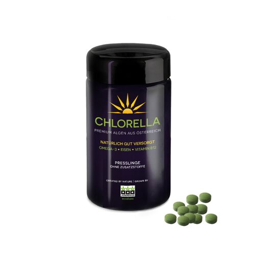 Chlorella Presslinge (Österreich, Premium Qualität)