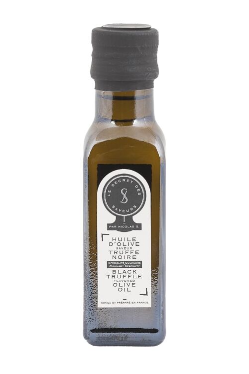 Huile d'olive extra vierge saveur truffe noire 100ml