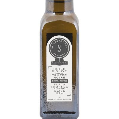 Huile d'olive extra vierge saveur truffe noire 100ml
