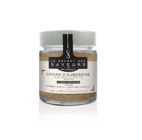 Caviar d'aubergine à la truffe d'été