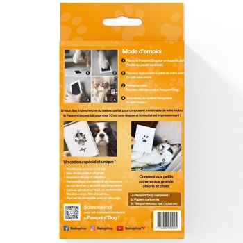 Pawprint'Dog - 100 Kits d'empreintes pour Chiens et Chats 2