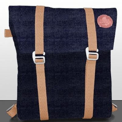 SAC À DOS URBAIN EN PURE DENIM