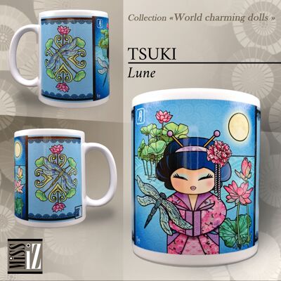 TAZA - TSUKI - Muñecas con Encanto Mundial - Japón
