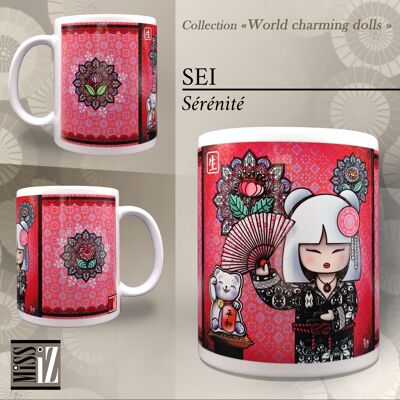 MUG - SEI - Muñecas con encanto mundial -Japón