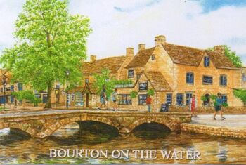 AIMANT POUR LE FRIGO, BOURTON ON THE WATER, LES COTSWOLDS. 1