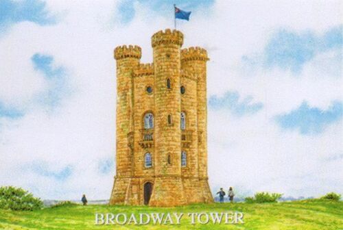 FRIDGE MAGNET, BROADWAY TOWER THE COTSWOLDS.