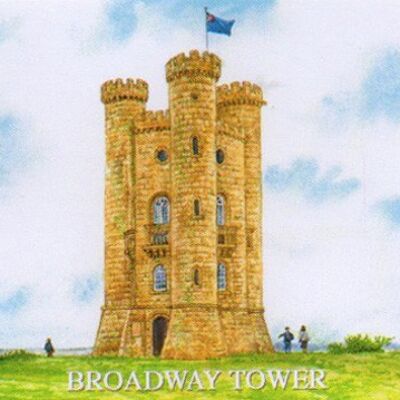 IMÁN PARA NEVERA, TORRE DE BROADWAY LOS COTSWOLDS.