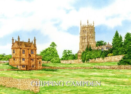 FRIDGE MAGNET, CHIPPING CAMPDEN THE COTSWOLDS.