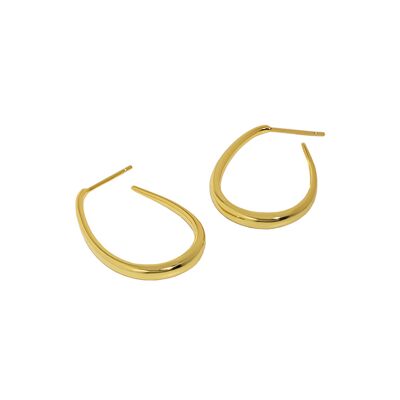 Waters Of Calm Earrings - 18K Gold Vermeil