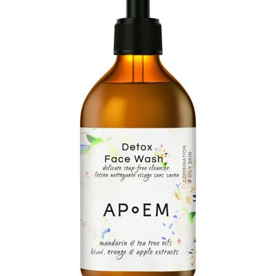 Detox face wash