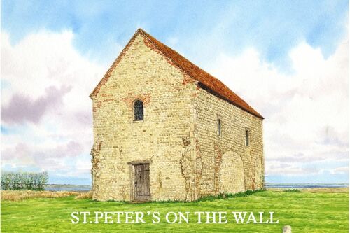 FRIDGE MAGNET, ST.PETERS ON THE WALL, ESSEX.