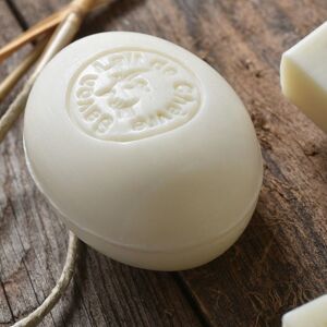 Savon ovale sur corde Lait de chèvre 200g