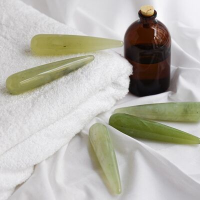 China Jade Natural Stone Massage Stick