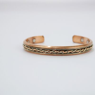 Pure copper magnet Bracelet (Design 3)