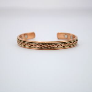 Bracelet magnétique en cuivre pur (Design 4)