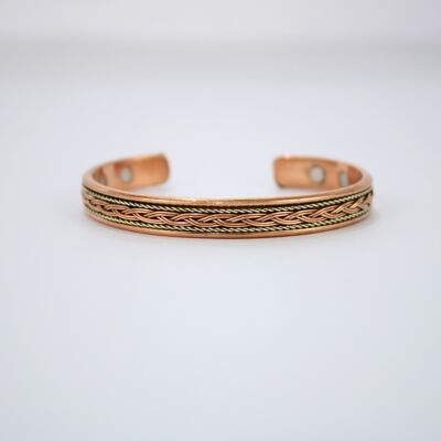 Pure copper magnet Bracelet (Design 4)