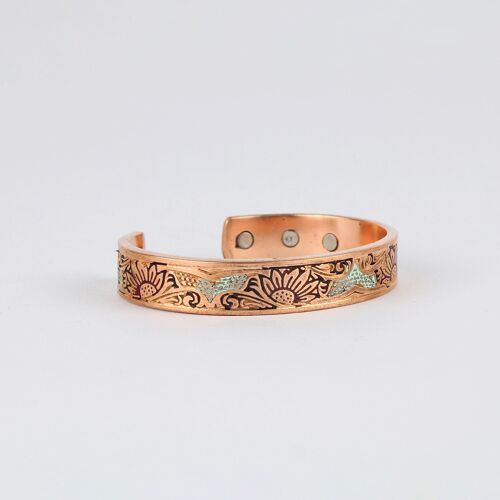Pure copper magnet Bracelet (Design 7)